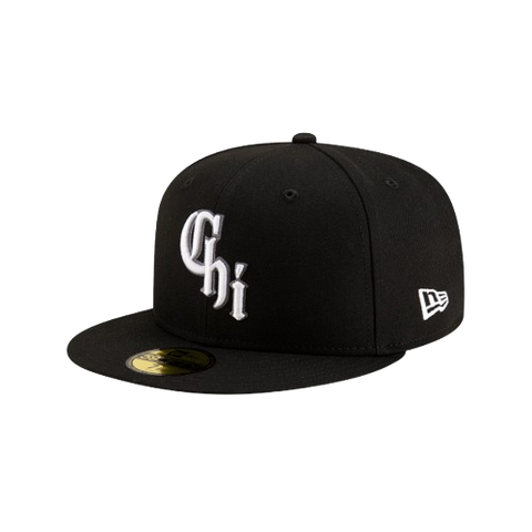 Chicago White Sox Alternate Logo New Era 59FIFTY Pro Fit Hat - Black