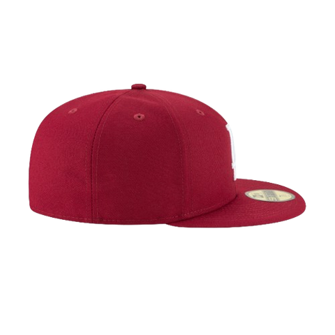 Los Angeles Dodgers New Era 59FIFTY Pro Fit Hat - Maroon