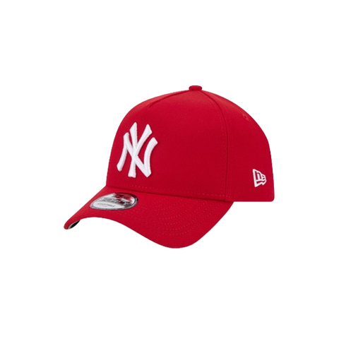 New York Yankees New Era 9FORTY A-Frame Snapback - Red