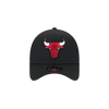 Chicago Bulls New Era 9FORTY A-Frame Snapback - Black