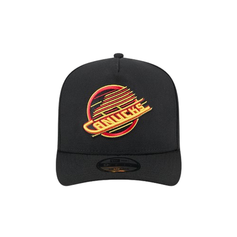 Vancouver Canucks A-Frame 9FIFTY Adjustable Skate - Black