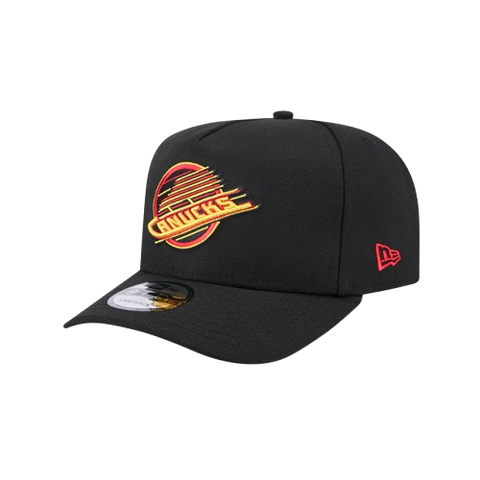 Vancouver Canucks A-Frame 9FIFTY Adjustable Skate - Black