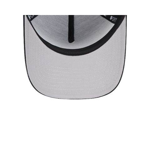 Chicago Bulls New Era 9FORTY A-Frame Snapback - Black