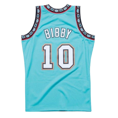 Mitchell & Ness Vintage Vancouver Grizzlies Teal Mike Bibby Jersey ('98-99)