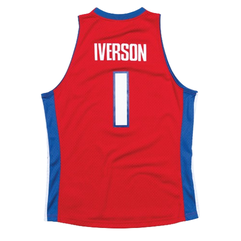 Mitchell & Ness Vintage Detroit Pistons Allen Iverson Jersey ('08-09)