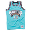 Mitchell & Ness Vintage Vancouver Grizzlies Teal Mike Bibby Jersey ('98-99)