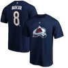 Colorado Avalanche Cale Makar #8 Player Tee - Navy