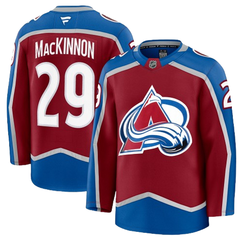 Nathan MacKinnon Colorado Avalanche Home Fanatics Premium Jersey