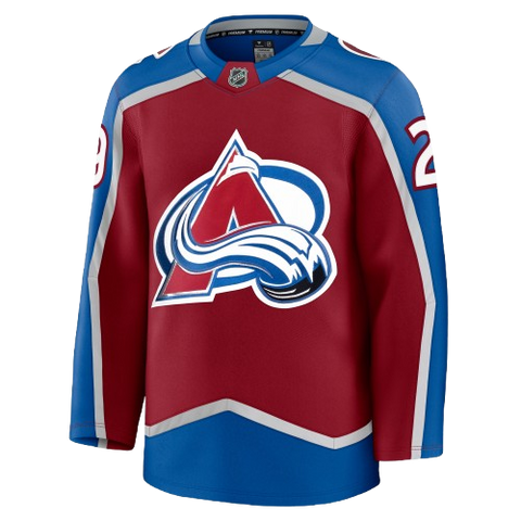 Nathan MacKinnon Colorado Avalanche Home Fanatics Premium Jersey