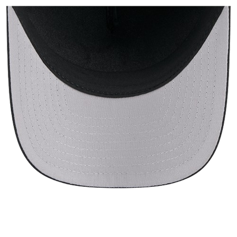 New England Patriots M-Crown 9FORTY Adjustable One Size Hat - Black on Black