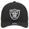 Las Vegas Raiders M-Crown 9FORTY Adjustable One Size Hat - Black