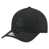 Pittsburgh Steelers M-Crown 9FORTY Adjustable One Size Hat - Black on Black