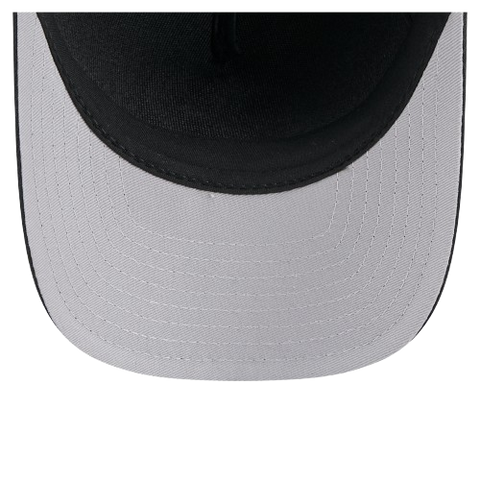 Pittsburgh Steelers M-Crown 9FORTY Adjustable One Size Hat - Black on Black
