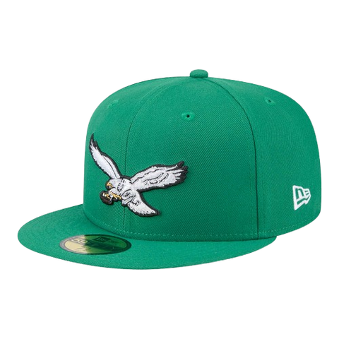 Philadelphia Eagles New Era 59FIFTY Pro Fit Hat - Kelly Green
