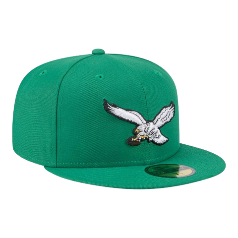 Philadelphia Eagles New Era 59FIFTY Pro Fit Hat - Kelly Green