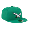 Philadelphia Eagles New Era 59FIFTY Pro Fit Hat - Kelly Green