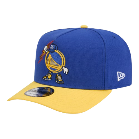 Golden State Warriors New Era 9Fifty A-Frame- Cartoon Logo