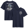 Seattle Seahawks Nike Two-Time Super Bowl Champions Downtown Ring Club T-Shirt - Navy