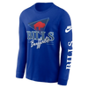 Buffalo Bills Rewind Nike NFL Long-Sleeve Shirt - Blue