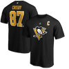 Pittsburgh Penguins Sidney Crosby #87 Player Tee - Black