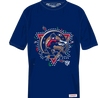 Edmonton Oilers Rigger Logo Day of the Dead tee - Navy