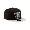 Las Vegas Raiders New Era 9FIFTY Snapback - Black & Gray