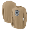 Las Vegas Raiders Nike Pullover Sweatshirt - Tan