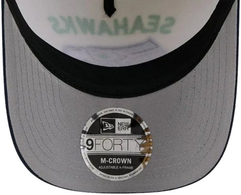 Seattle Seahawks New Era M-Crown 2025 Draft Hat Snapback - Beige