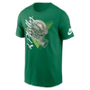 Philadelphia Eagles Nike Rewind Essential Cotton T-Shirt - Kelly Green