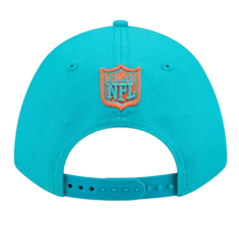 Miami Dolphins M-Crown 9FORTY Adjustable One Size Hat - Aqua
