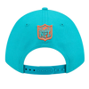 Miami Dolphins M-Crown 9FORTY Adjustable One Size Hat - Aqua