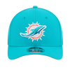 Miami Dolphins M-Crown 9FORTY Adjustable One Size Hat - Aqua