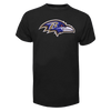 Baltimore Ravens '47 Basic Biggie Logo Tee Shirt - Black