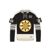 Boston Bruins Lace-Up Crewneck Sweatshirt
