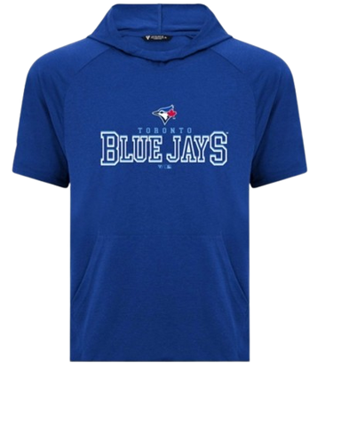 Toronto Blue Jays Phase Breaker Hooded Tee-Shirt - Blue Design 2