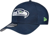 New Era Seattle Seahawks Tonal Camo 39THIRTY Stretch Fit Hat - Navy