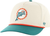 Miami Dolphins Vintage Logo '47 Rope TT Hitch Hat - Bone