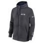 Seattle Seahawks Nike Primetime Club Full-Zip Hoodie