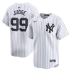 New York Yankees Aaron Judge Nike Home Limited Jersey - White Pinstripe
