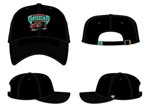 Vancouver Grizzlies '47 Clean Up Hat - Black