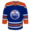 Youth Fit Edmonton Oilers Blank Home Jersey - Blue
