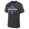 Toronto Blue Jays 2025 American League Champions Locker Room T-Shirt - Charcoal