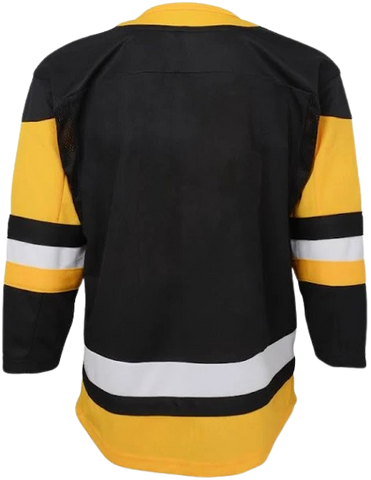 Youth Fit Pittsburgh Penguins Blank Home Jersey - Black