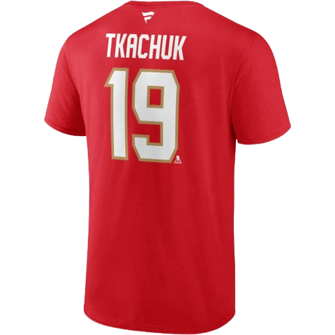 Florida Panthers Matthew Tkachuk #19 Player Tee - Red