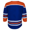 Youth Fit Edmonton Oilers Blank Home Jersey - Blue