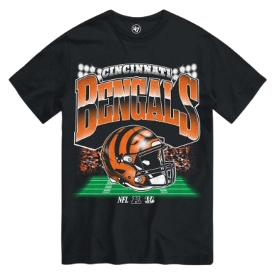 Cincinnati Bengals Blind Side '47 Brand T-Shirt - Black