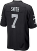 Geno Smith Las Vegas Raiders Nike Game Jersey Home - Black