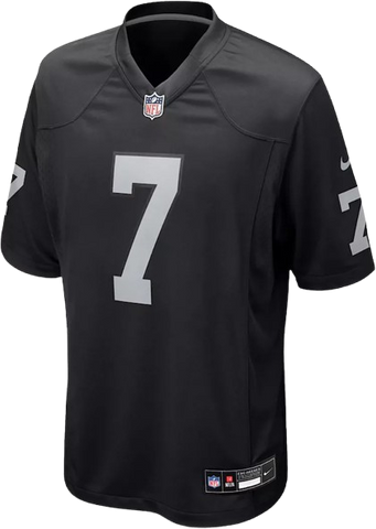 Geno Smith Las Vegas Raiders Nike Game Jersey Home - Black