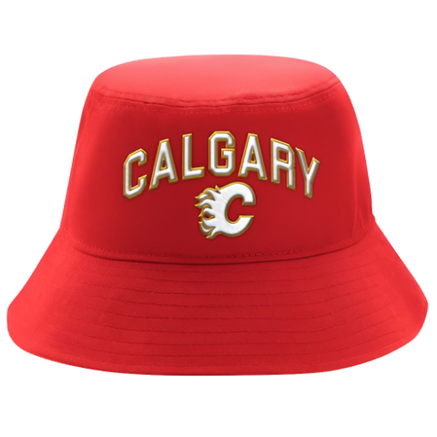 Calgary Flames Starter Bucket Hat