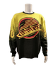 Vancouver Canucks Skate Logo Gradient Sweater